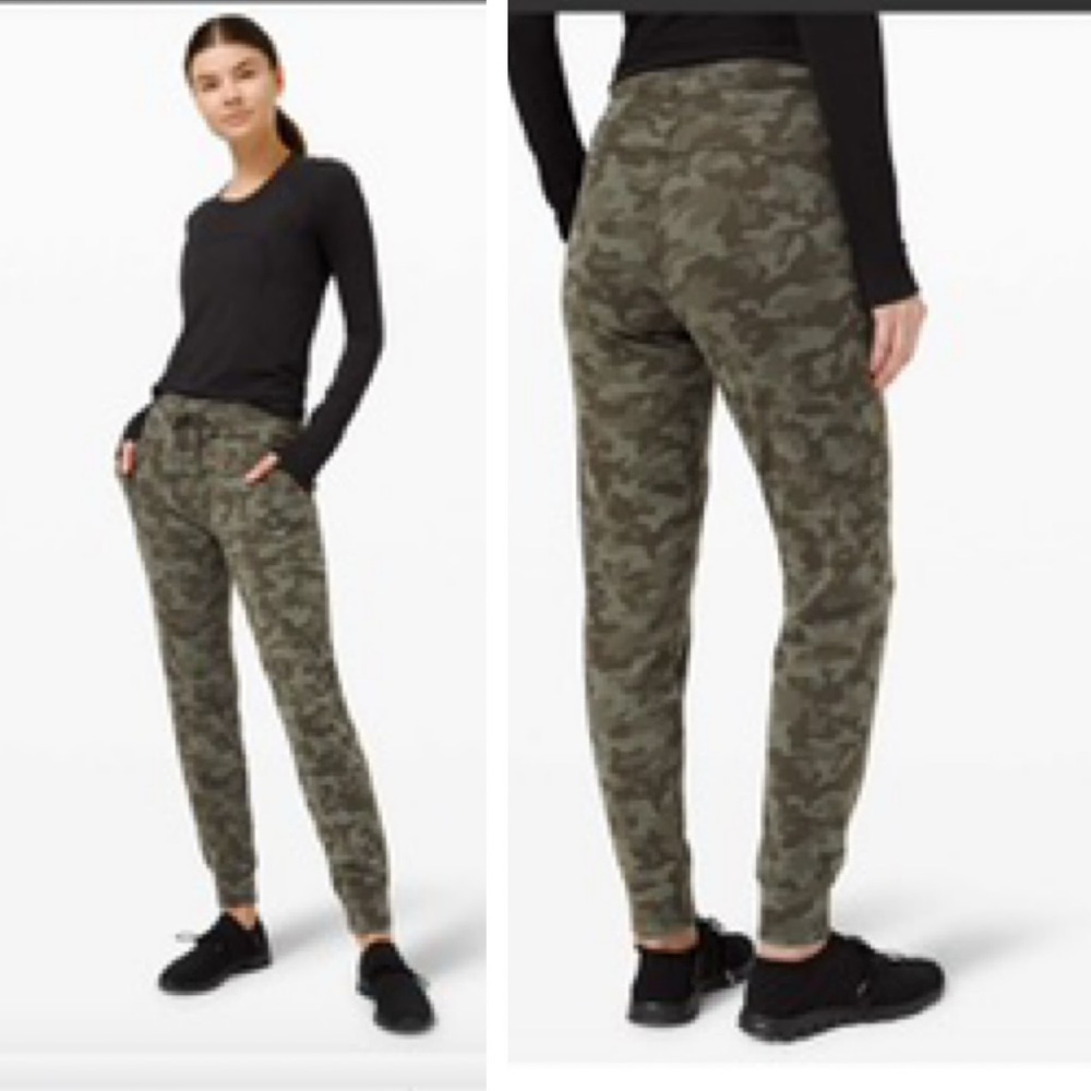Lululemon NEW ReadyTo Rulu Camo 8 Jogger 29" High Rise Stretch Twill Pocket Pant